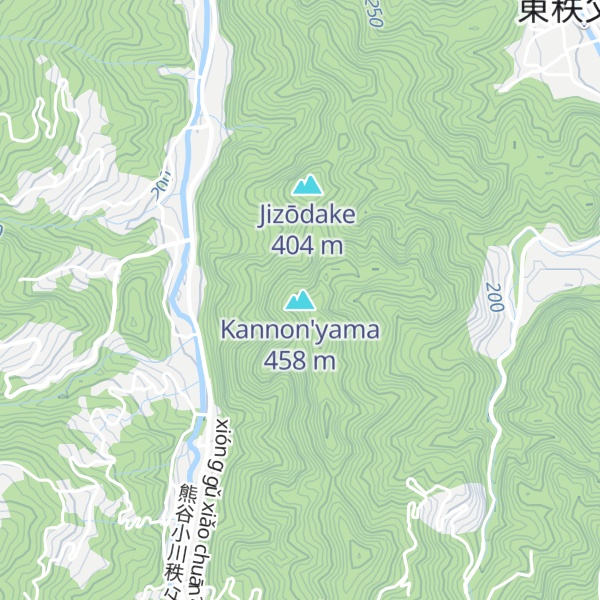 Map of Kannon'yama