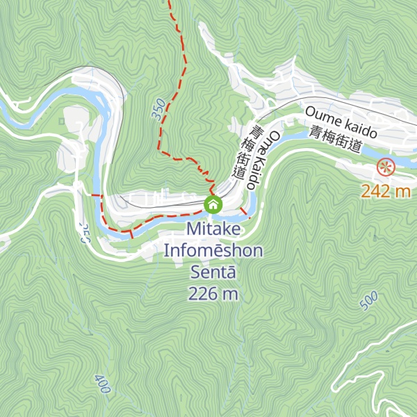 Map of Ontake Kankō Kyōkai