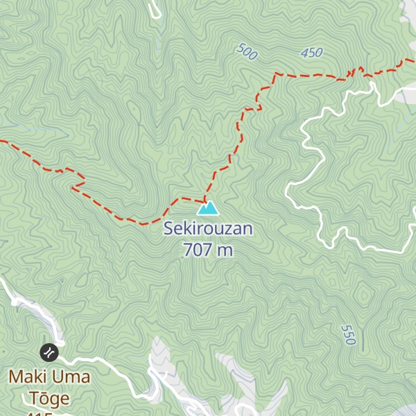 Map of Sekirouzan