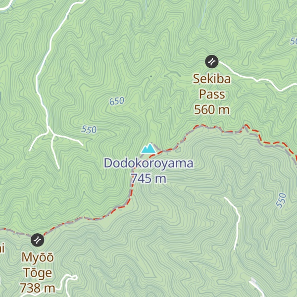 Map of Dodokoroyama