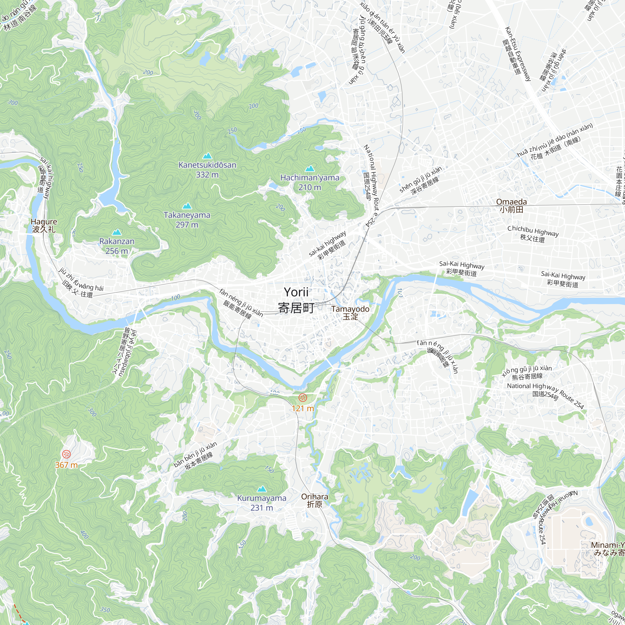 寄居駅南口駅前拠点施設Yotteco map