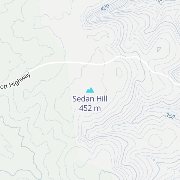 Map of Sedan Hill