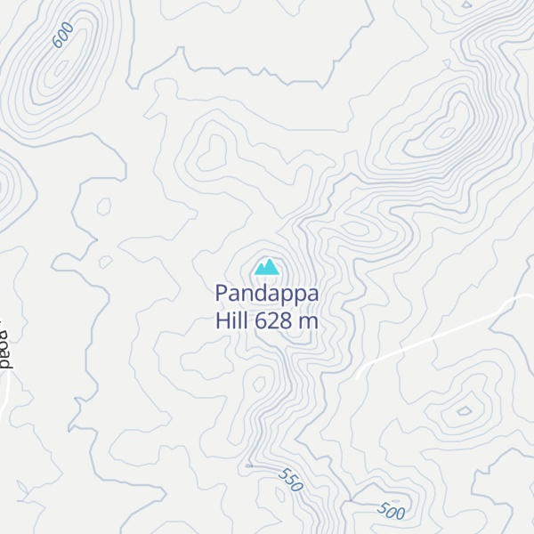 Map of Pandappa Hill