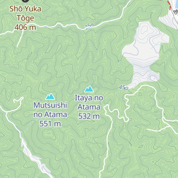 Map of Itaya no Atama