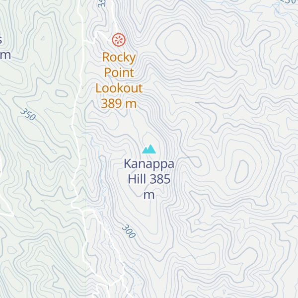 Map of Kanappa Hill