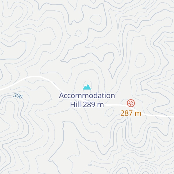 Map of Accommodation Hill