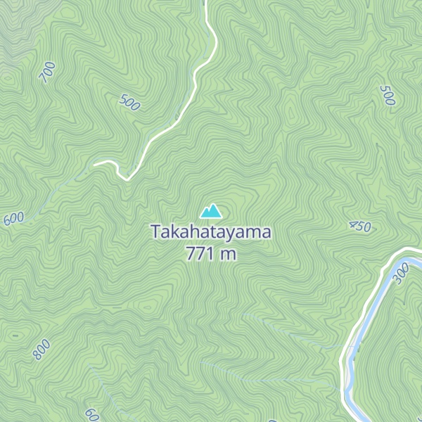 Map of Takahatayama