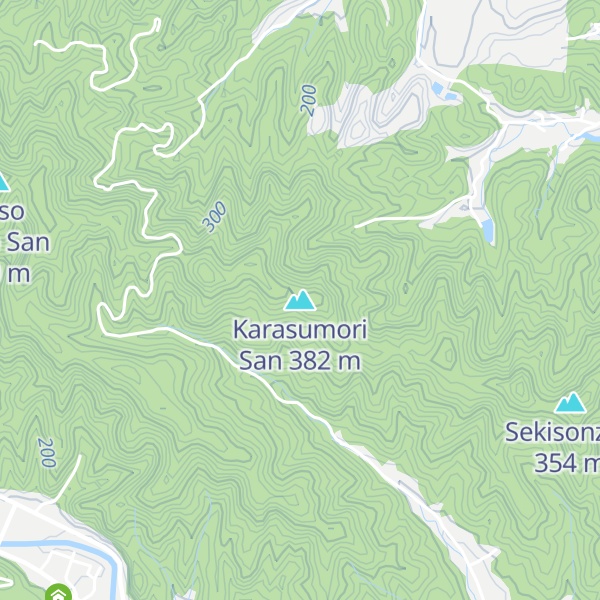 Map of Karasumori San