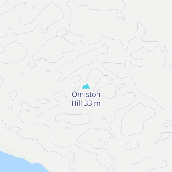 Map of Omiston Hill