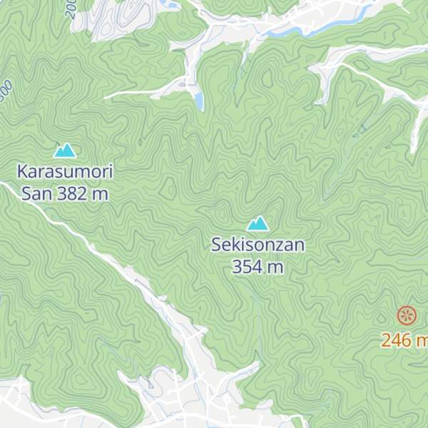 Map of Kannokurayama