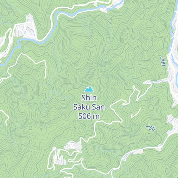 Map of Shin Saku San
