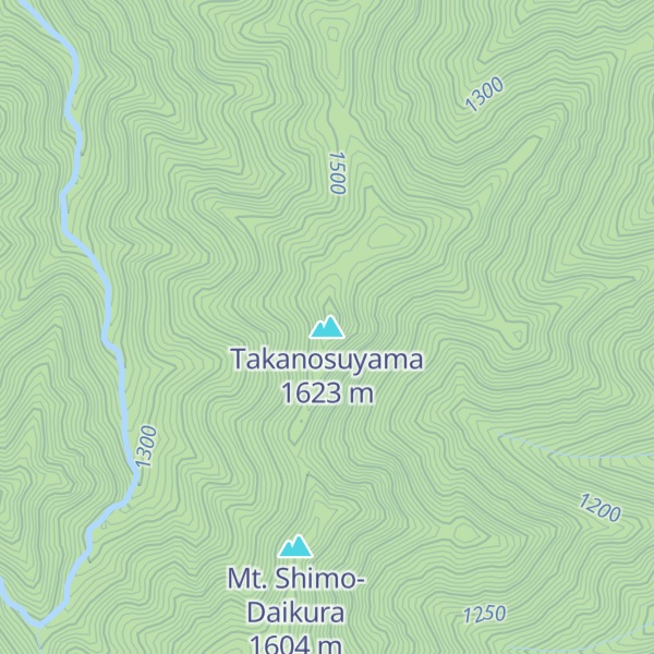 Map of Takanosuyama