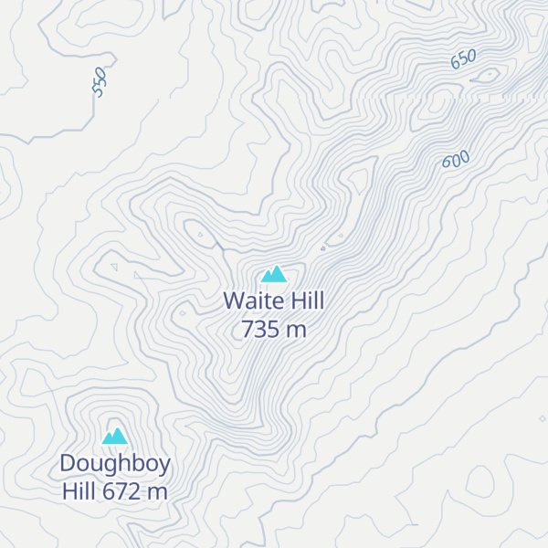 Map of Waite Hill