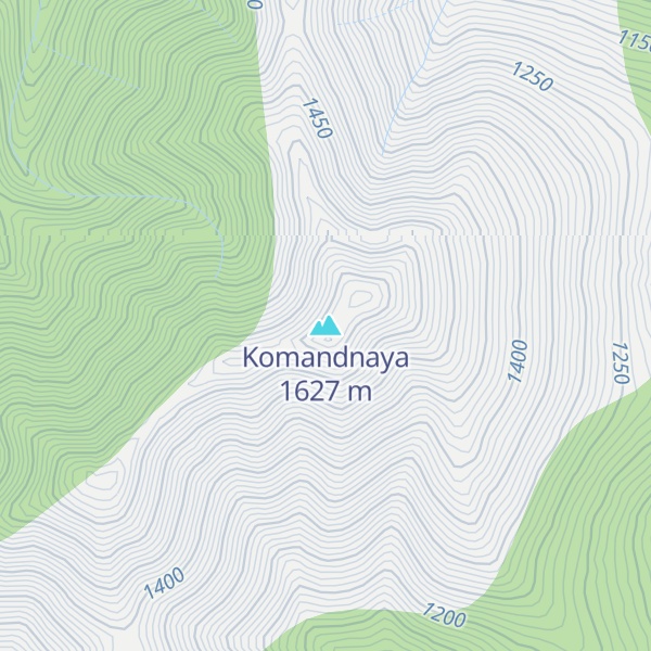 Map of Komandnaya