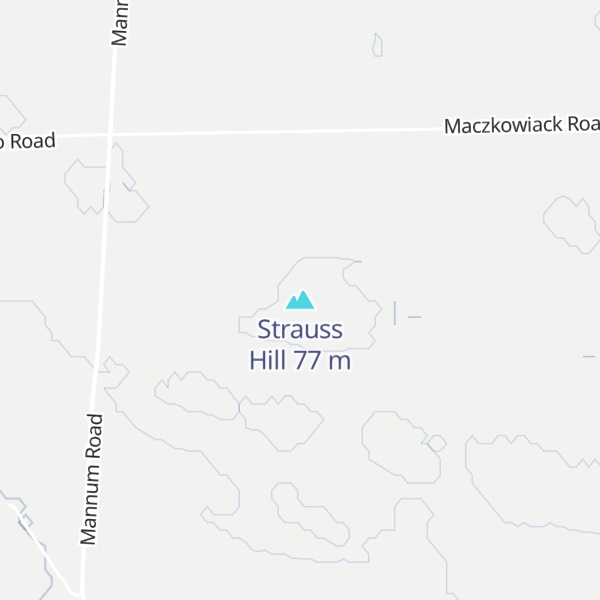 Map of Strauss Hill