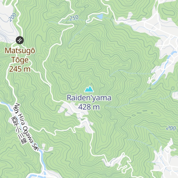 Map of Raiden'yama