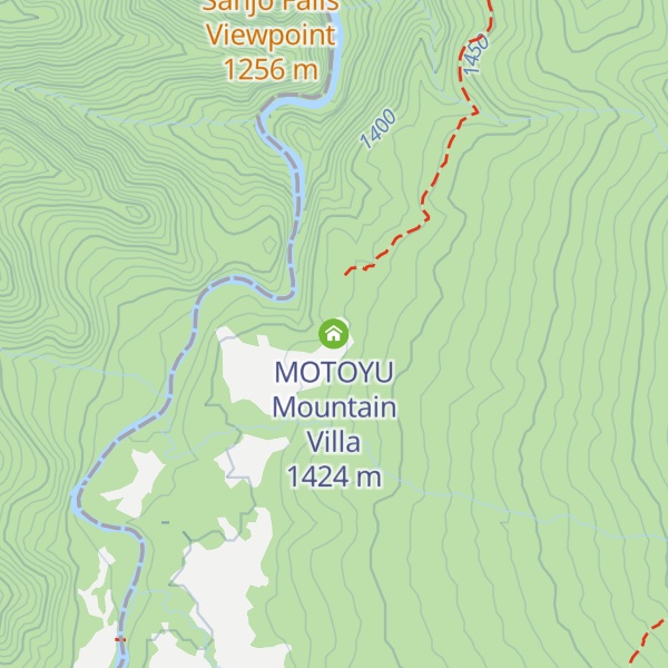 Map of MOTOYU Mountain Villa