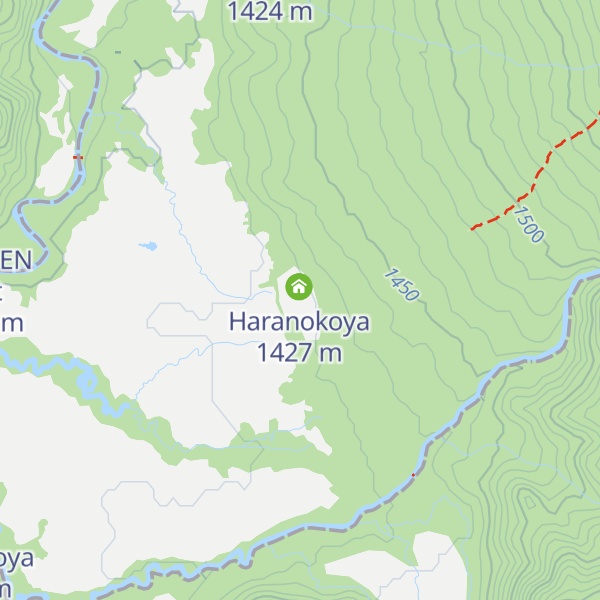 Map of Hiuchigoya