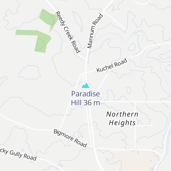 Map of Paradise Hill
