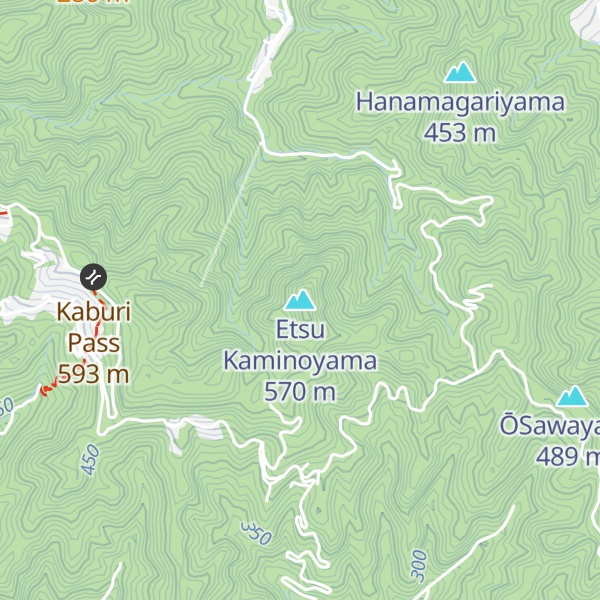 Map of Etsu Kaminoyama
