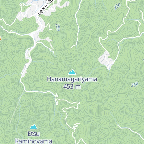 Map of Hanamagariyama