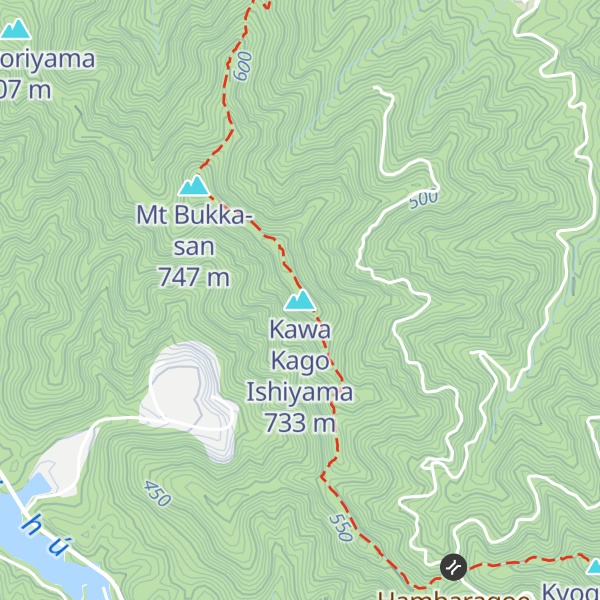 Map of Kawa Kago Ishiyama