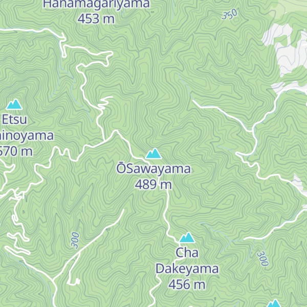Map of ŌSawayama