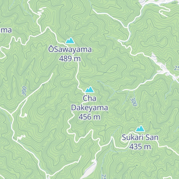 Map of Cha Dakeyama