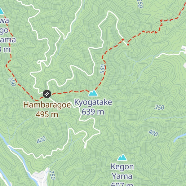 Map of Kyogatake
