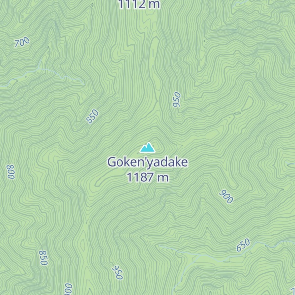Map of Goken'yadake