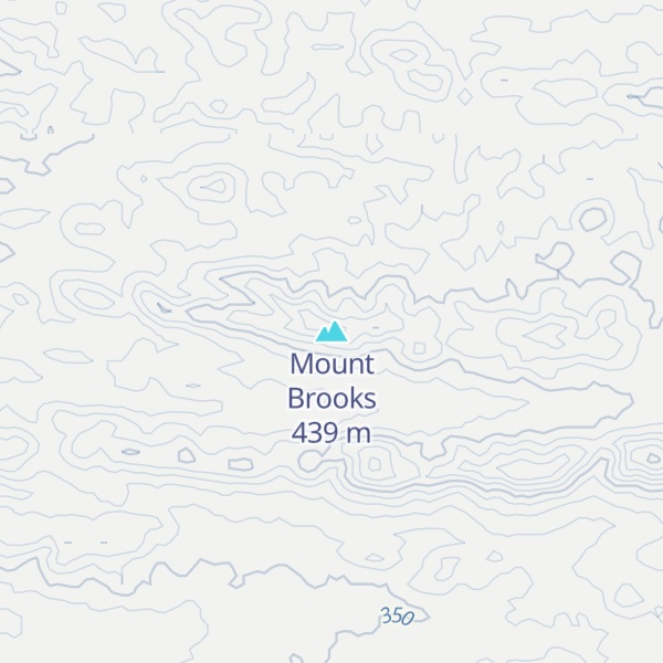 Map of Mount Brooks