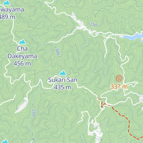 Map of Kannon Ke Dake