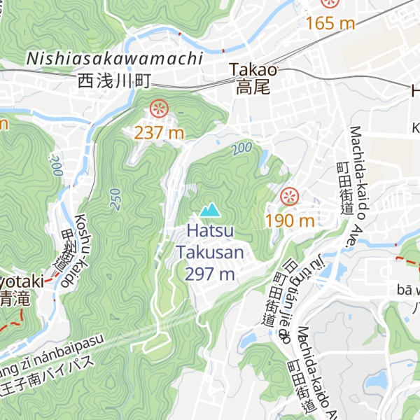Map of Hatsu Takusan