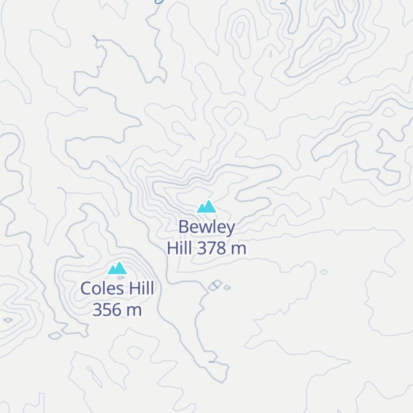 Map of Bewley Hill