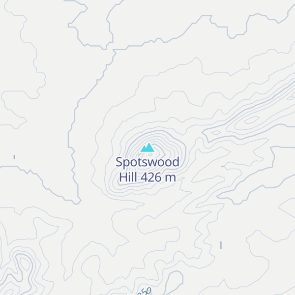 Map of Spotswood Hill