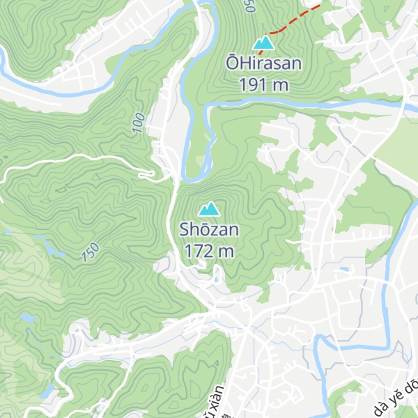 Map of Shōzan
