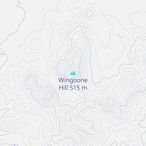 Map of Wingoone Hill