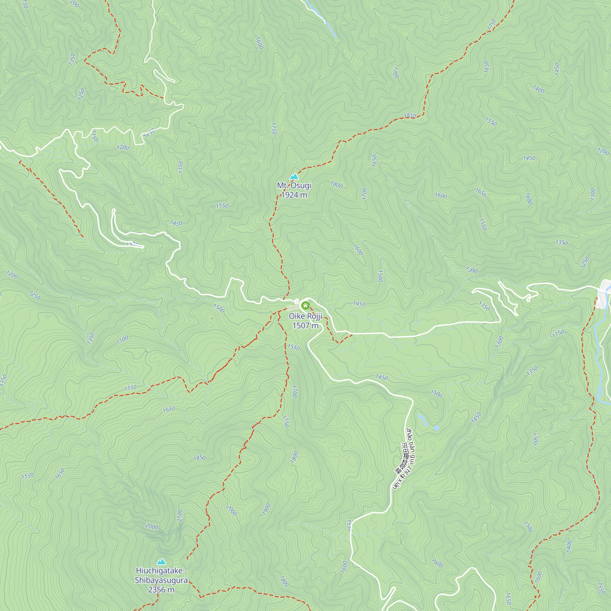 Oike Rojji map