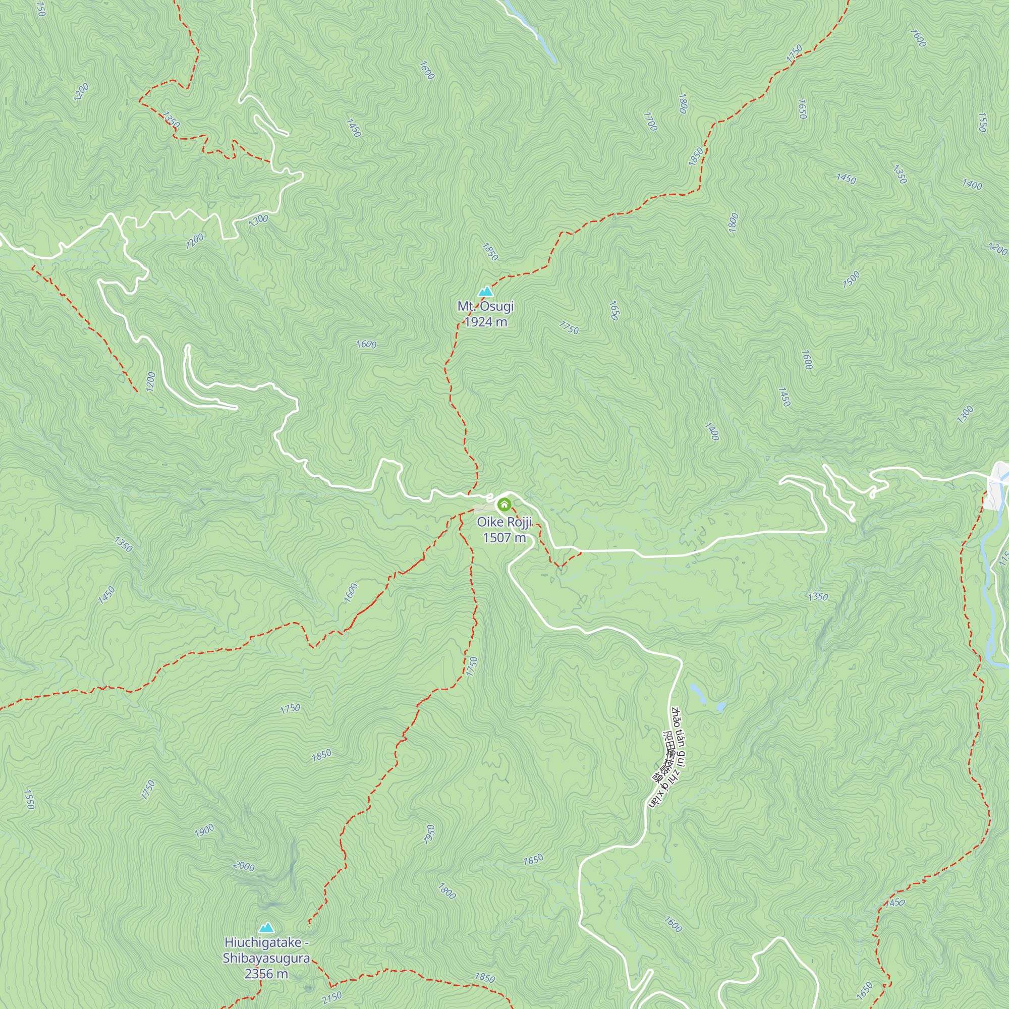 Oike Rojji map