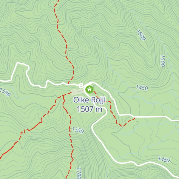 Map of Oike Rojji