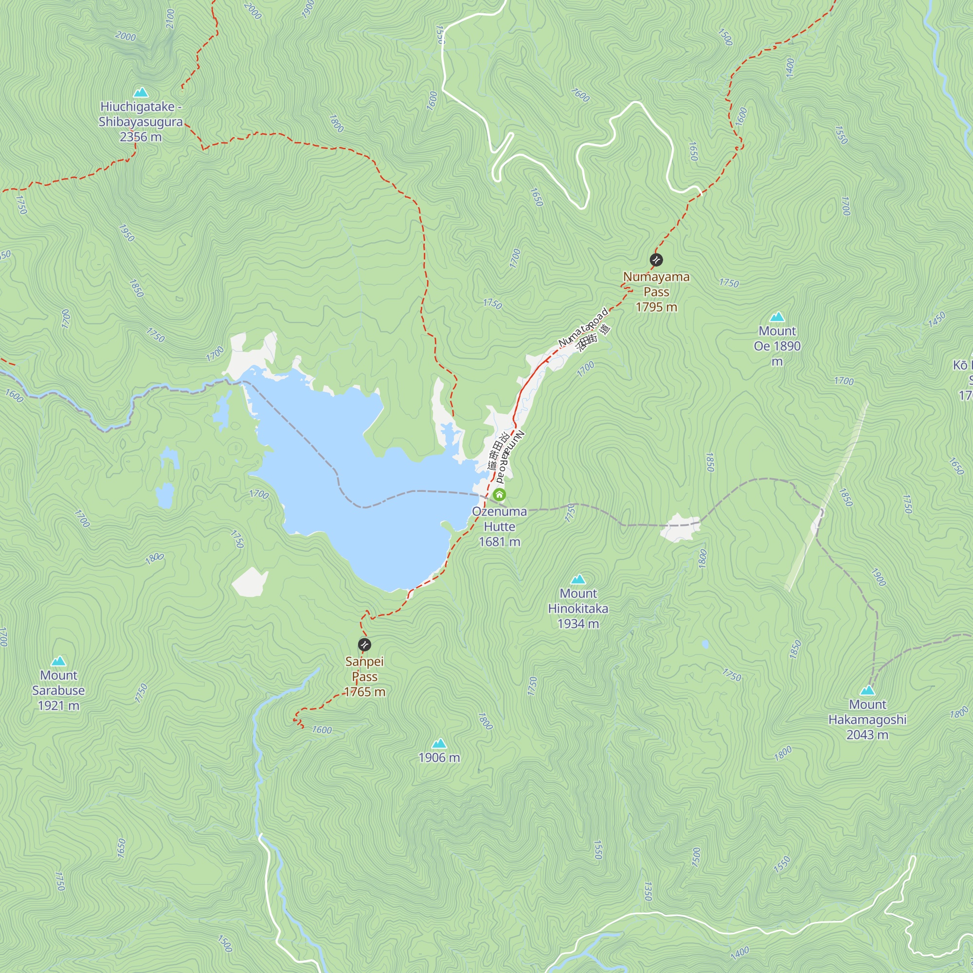Chozo Hut map