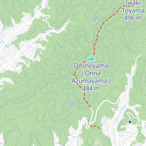 Map of Azumayama