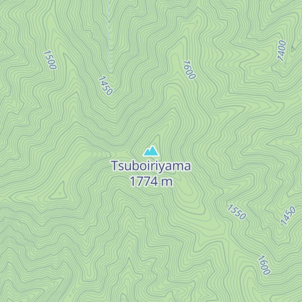 Map of Tsuboiriyama