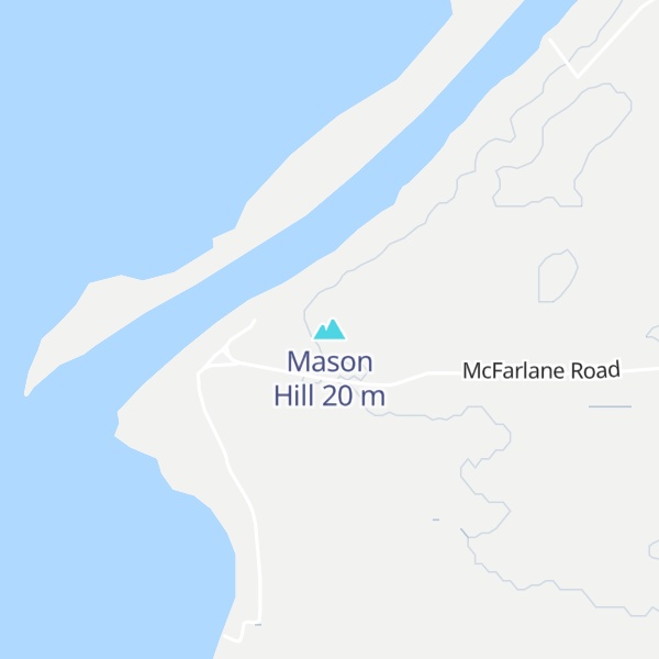 Map of Mason Hill