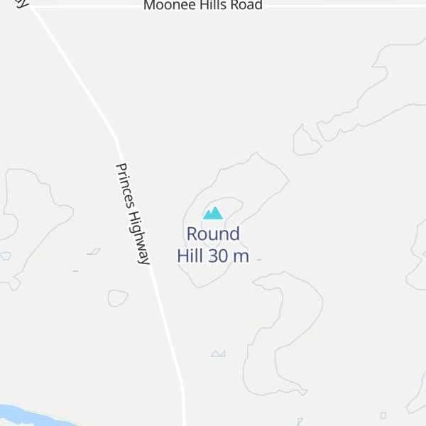 Map of Round Hill