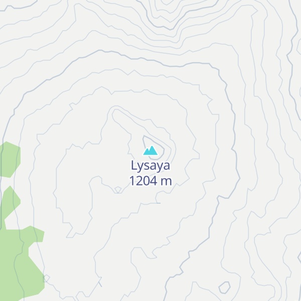 Map of Lysaya