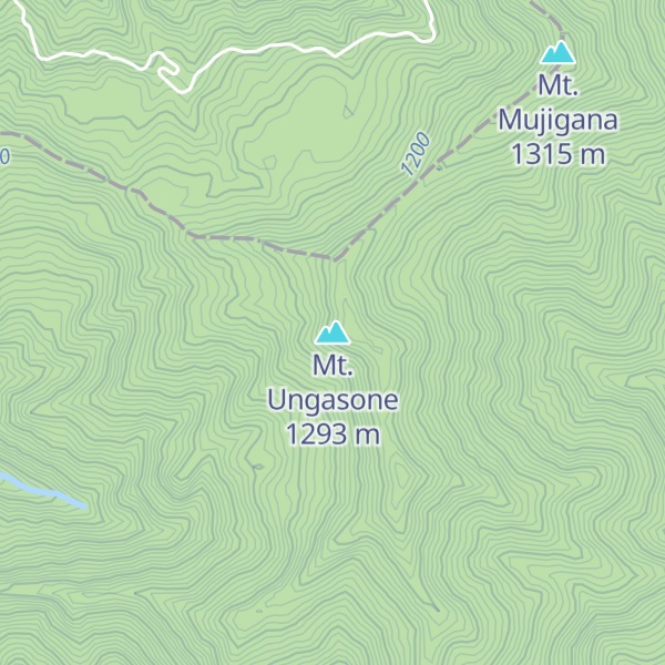 Map of Mt. Ungasone