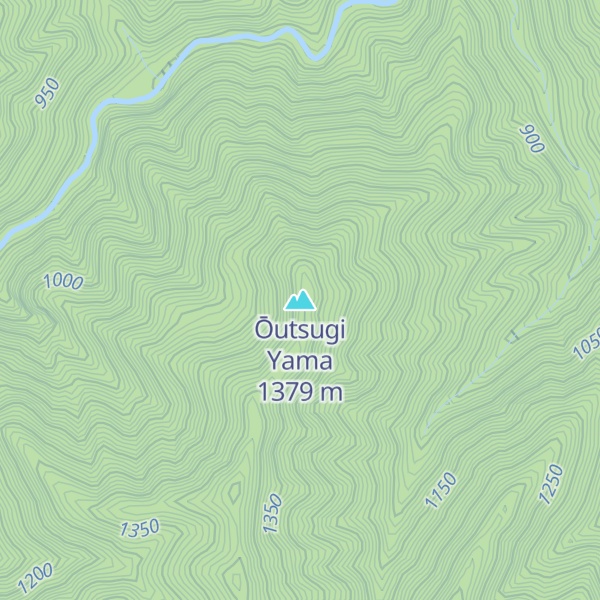 Map of Ōutsugi Yama
