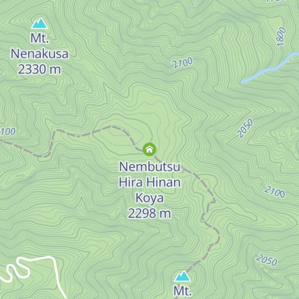 Map of Nembutsu Hira Hinan Koya