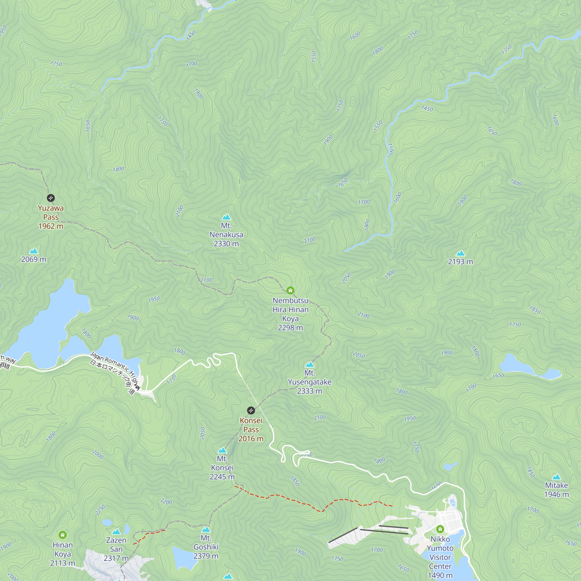 Nembutsu Hira Hinan Koya map